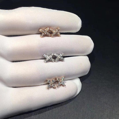 [Am jewelry]JEUX DE DIAMOND EARRINGS