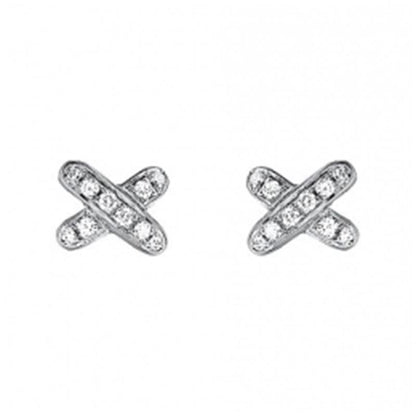 [Am jewelry]JEUX DE DIAMOND EARRINGS