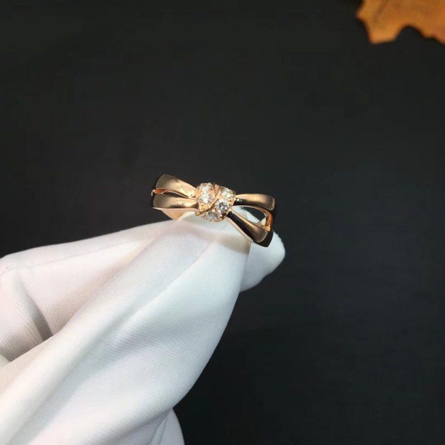[Am jewelry]LIENS RING PINK GOLD DIAMOND