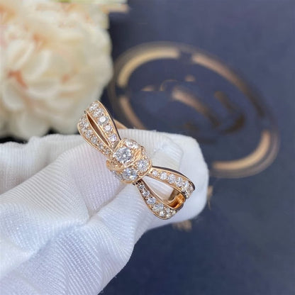 [Am jewelry]LIENS PINK GOLD DIAMOND RING