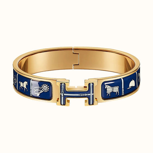 [Am jewelry]H COUVERTURES DARK BLUE BRACELET
