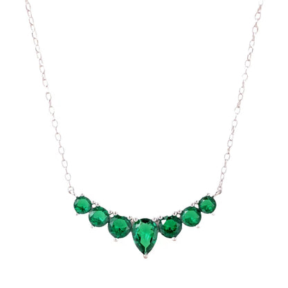 [Am jewelry]Dainty Colorful Heart Necklace