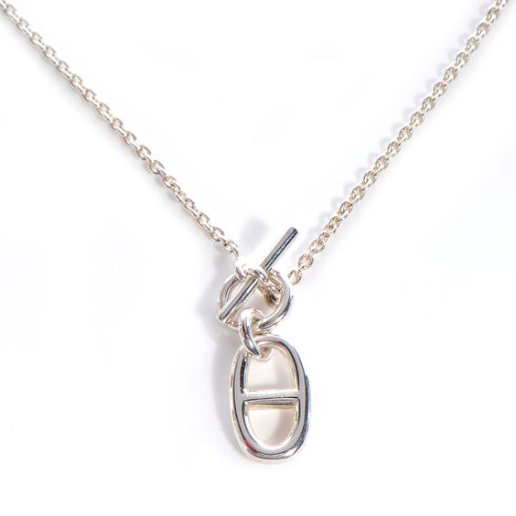 [Am jewelry]HM CHAINE D'ANCRE PENDANT NECKLACE STERLING SILVER