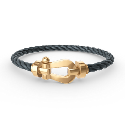 [Am jewelry]FORCE LARGE HORSESHOE NO DIAMOND BRACELET GOLD