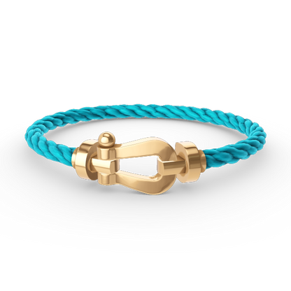 [Am jewelry]FORCE LARGE HORSESHOE NO DIAMOND BRACELET GOLD