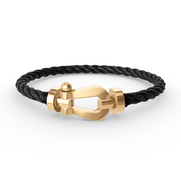 [Am jewelry]FORCE LARGE HORSESHOE NO DIAMOND BRACELET GOLD