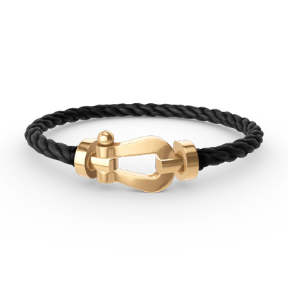 [Am jewelry]FORCE LARGE HORSESHOE NO DIAMOND BRACELET GOLD