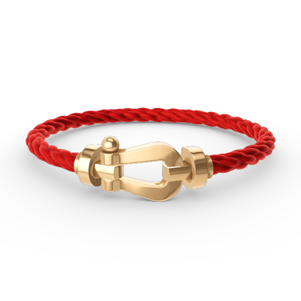 [Am jewelry]FORCE LARGE HORSESHOE NO DIAMOND BRACELET GOLD