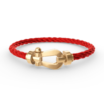 [Am jewelry]FORCE LARGE HORSESHOE NO DIAMOND BRACELET GOLD