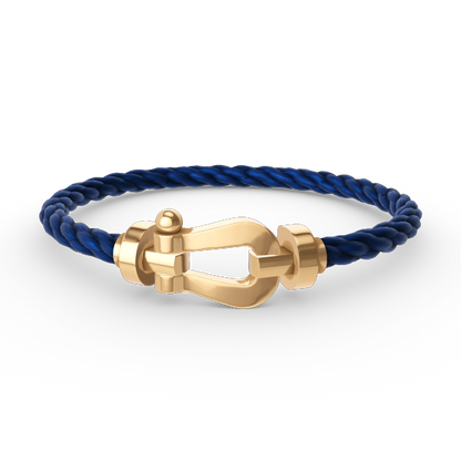 [Am jewelry]FORCE LARGE HORSESHOE NO DIAMOND BRACELET GOLD