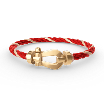 [Am jewelry]FORCE LARGE HORSESHOE NO DIAMOND BRACELET GOLD