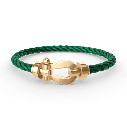 [Am jewelry]FORCE LARGE HORSESHOE NO DIAMOND BRACELET GOLD