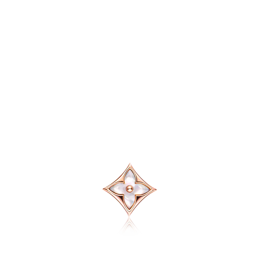 [Am jewelry]STAR MOP PINK GOLD EARRINGS