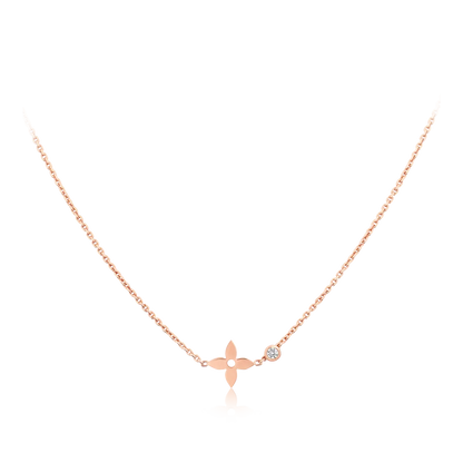 [Am jewelry]BLOSSOM PENDANT PINK GOLD AND DIAMOND