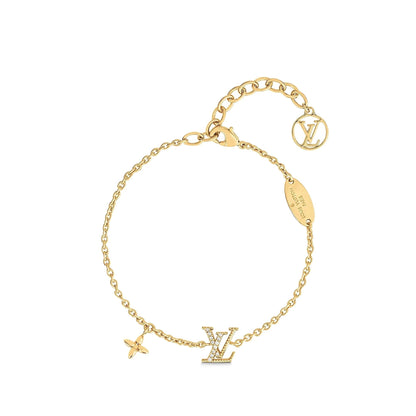 [Am jewelry]LOGO STAR MOTIF GOLD BRACELET
