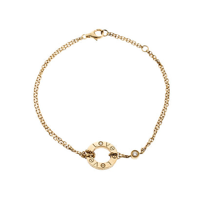 [Am jewelry]LOVE BRACELET 2 DIAMOND
