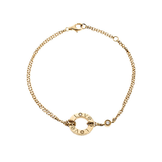 [Am jewelry]LOVE BRACELET 2 DIAMOND