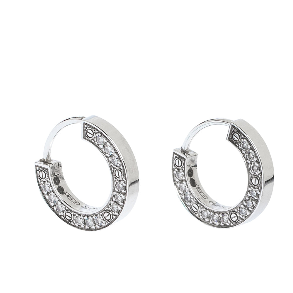 [Am jewelry]LOVE DIAMOND EARRINGS