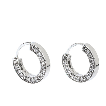 [Am jewelry]LOVE DIAMOND EARRINGS