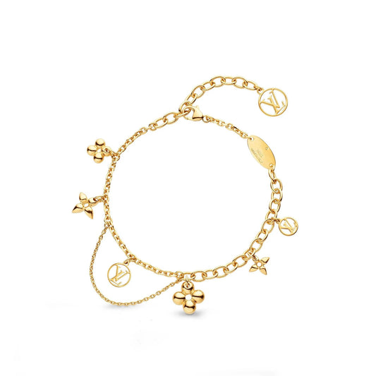 [Am jewelry]BLOOMING PINK GOLD MOP BRACELET