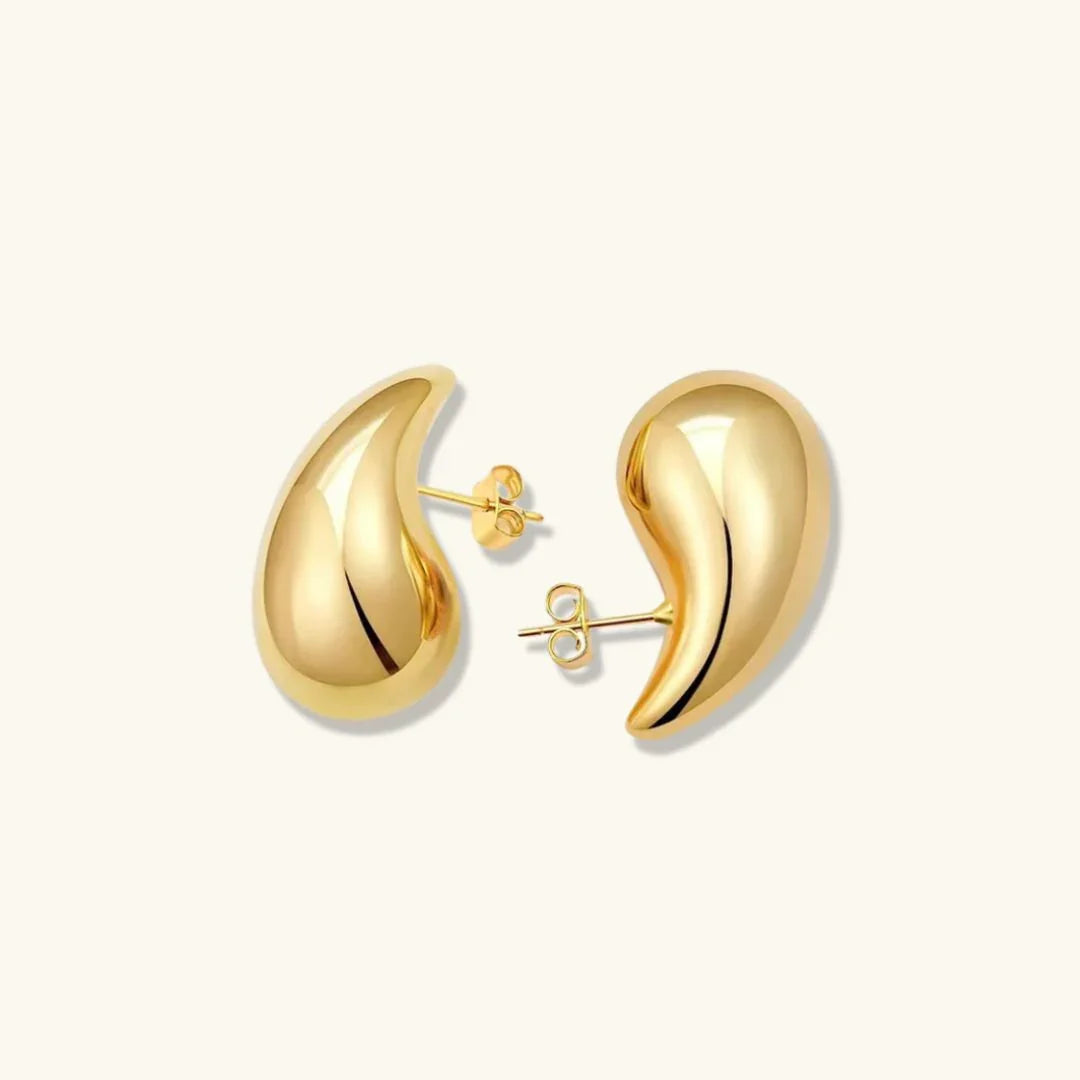 [AM Jewels]Sandra Teardrop Gold Earrings