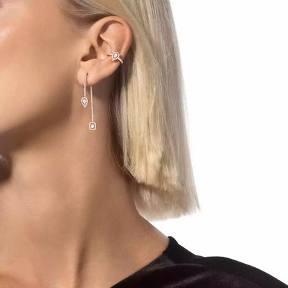 [Am Jewelry]Diamond Drop Earrings My Twin