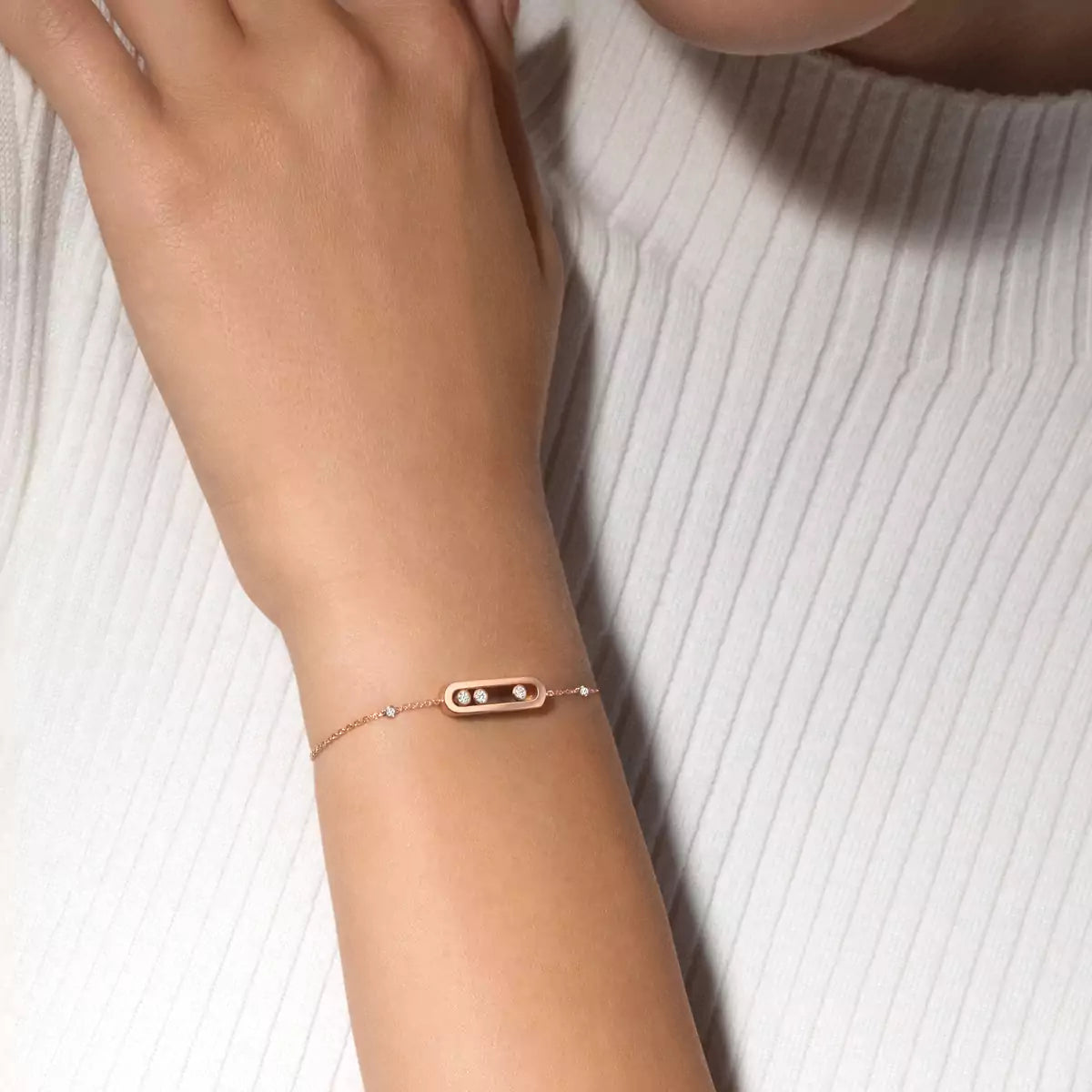 [Am Jewelry]Baby Move Diamond Bracelet