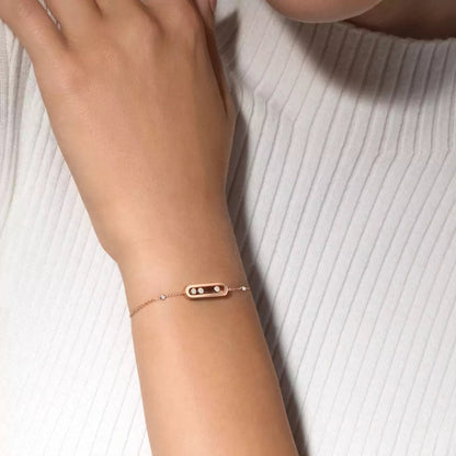 [Am Jewelry]Baby Move Diamond Bracelet