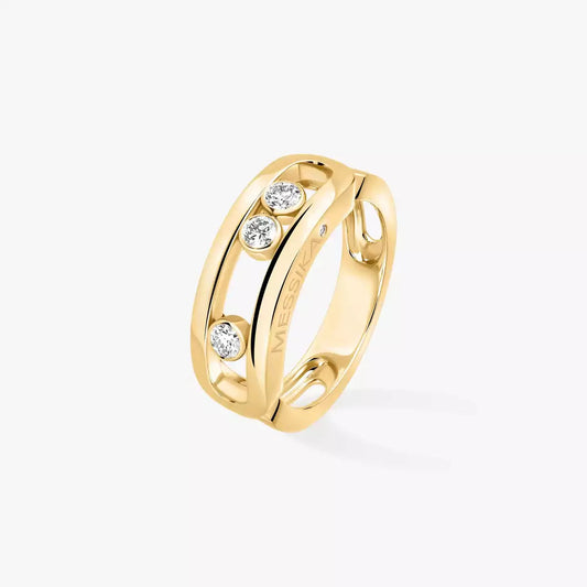 [Am Jewelry] MoveGold Diamond Ring