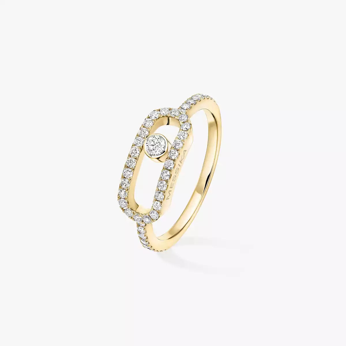 [Am Jewelry]Move Uno Diamond Ring in Gold