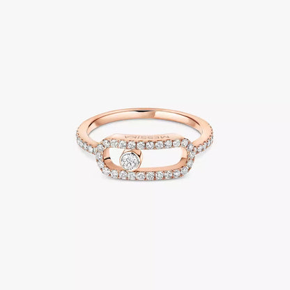[Am Jewelry]Move Uno Diamond Ring in Gold