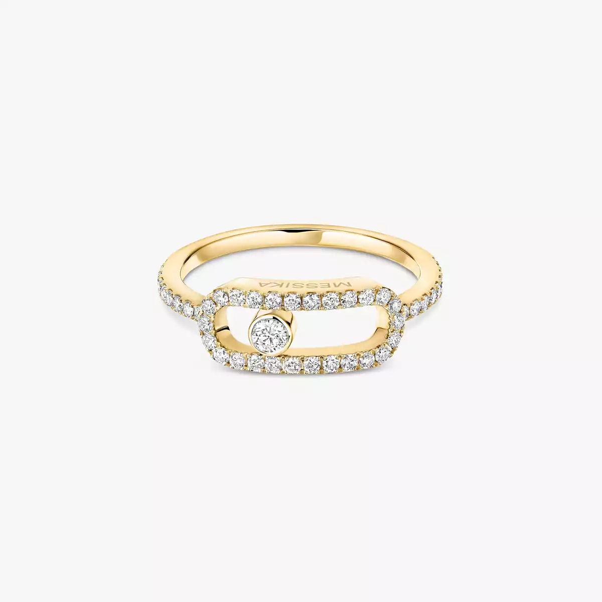 [Am Jewelry]Move Uno Diamond Ring in Gold