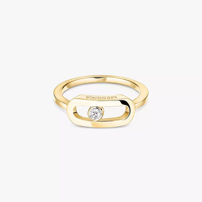 [Am Jewelry]Move Uno Diamond Ring in Gold