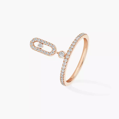 [Am Jewelry] Move Uno Diamond Ring