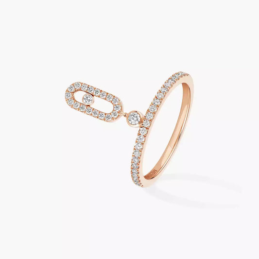 [Am Jewelry] Move Uno Diamond Ring