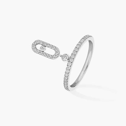 [Am Jewelry] Move Uno Diamond Ring