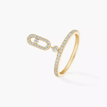 [Am Jewelry] Move Uno Diamond Ring