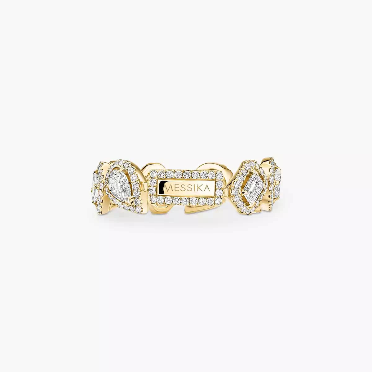 [Am Jewelry] Diamond Wedding Ring My Twin