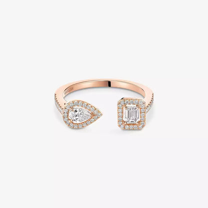 [Am Jewelry]My Twin Toi Gold Diamond Ring