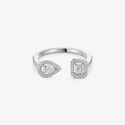 [Am Jewelry]My Twin Toi Gold Diamond Ring