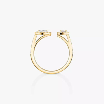 [Am Jewelry]My Twin Toi Gold Diamond Ring