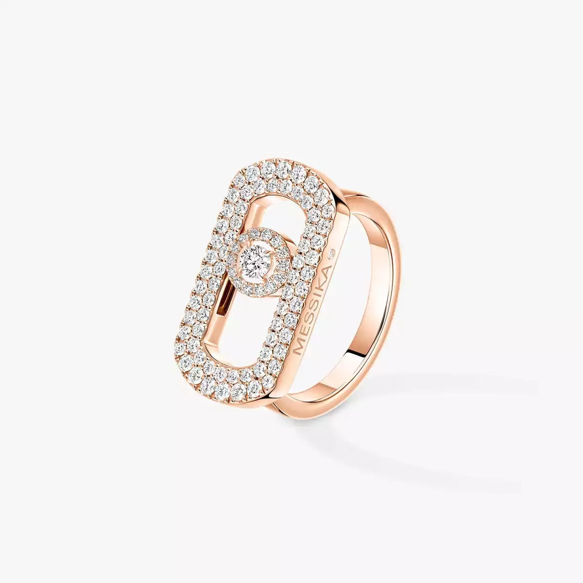 [Am Jewelry] So Move Pave_-Set Diamond Ring