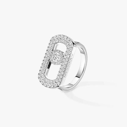 [Am Jewelry] So Move Pave_-Set Diamond Ring