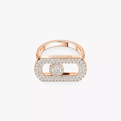 [Am Jewelry] So Move Pave_-Set Diamond Ring