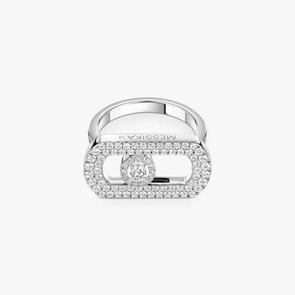 [Am Jewelry] So Move Pave_-Set Diamond Ring