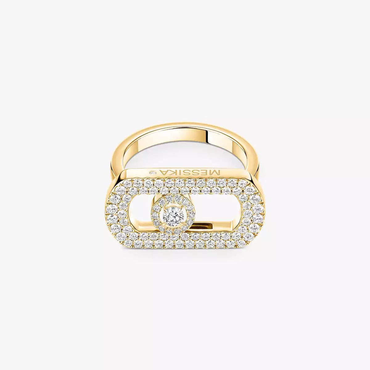 [Am Jewelry] So Move Pave_-Set Diamond Ring