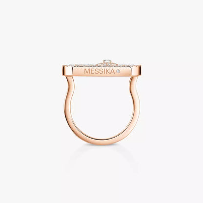 [Am Jewelry] So Move Pave_-Set Diamond Ring