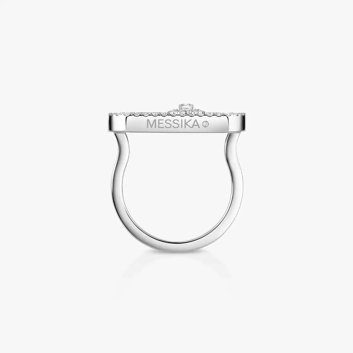 [Am Jewelry] So Move Pave_-Set Diamond Ring