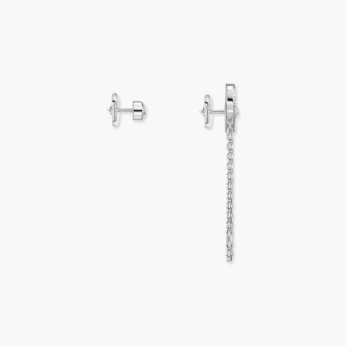 [Am Jewelry]Move Uno Diamond Earrings