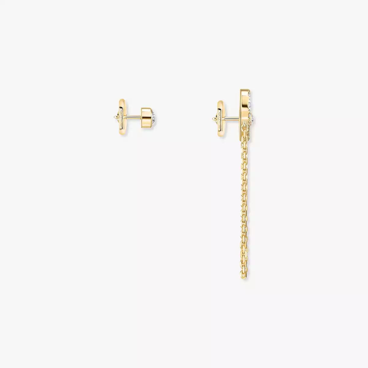 [Am Jewelry]Move Uno Diamond Earrings